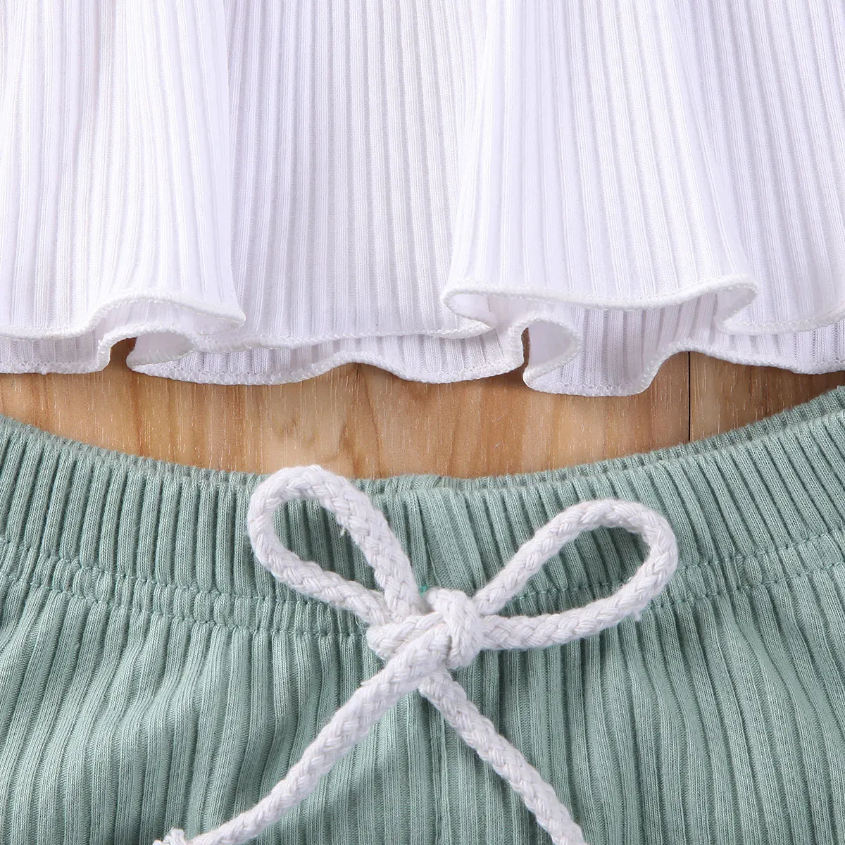 Новое летнее однотонное платье-майка без рукавов для маленьких девочек +