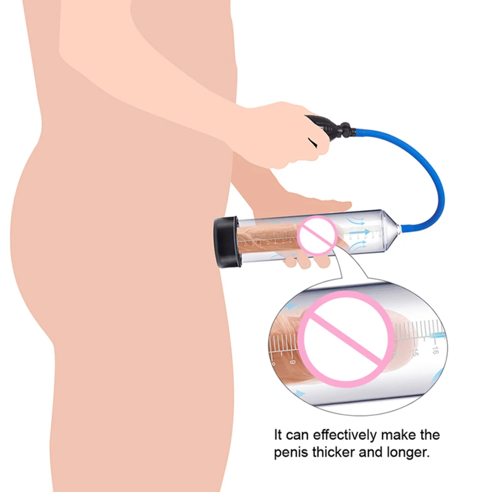 Тренажер для задержки пениса товары взрослых мужчин ручной насос с