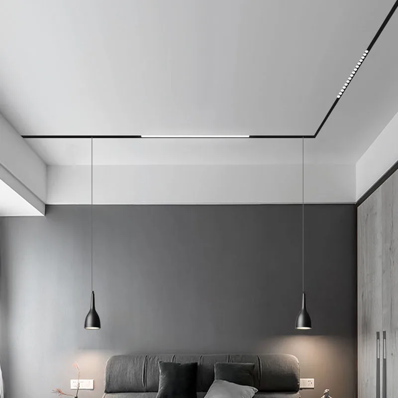 Магнитный аттракцион светодиодный Трековый светильник 10 Вт подъемные лампы для