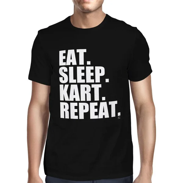 

1Tee Mens Eat Sleep Kart Repeat T-Shirt