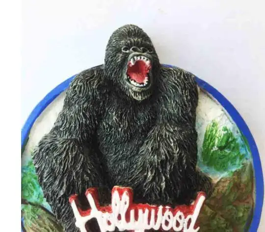 Музей воска в США Голливуд туристические сувениры на магните холодильник