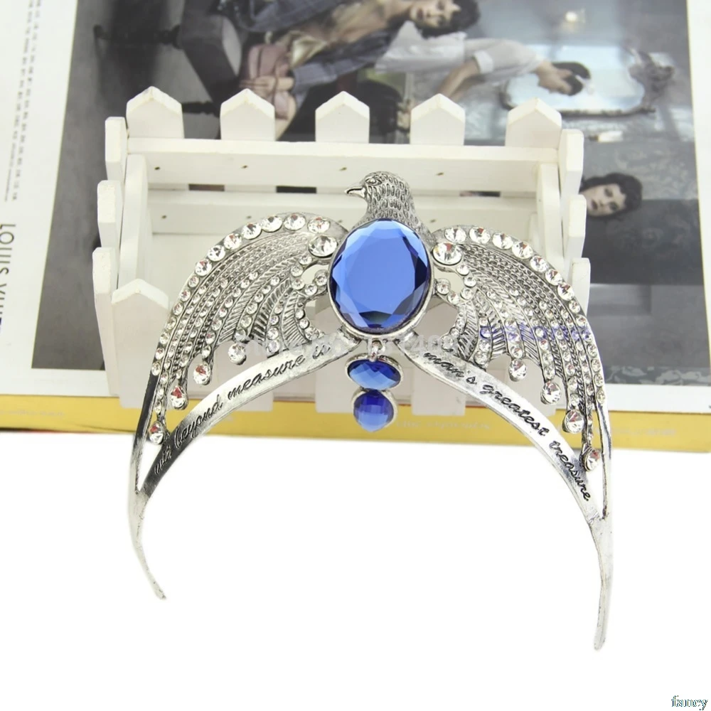 Ravenclaw потерянная диадема тиара Корона Horcrux Deathly HIF prom witc Прямая поставка #| |