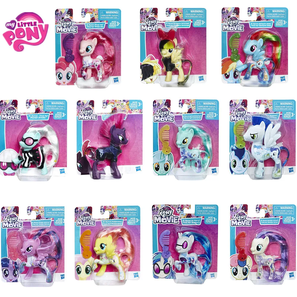 Фигурки из фильма Мой маленький пони игрушки Дружба это Волшебная Радуга ПВХ