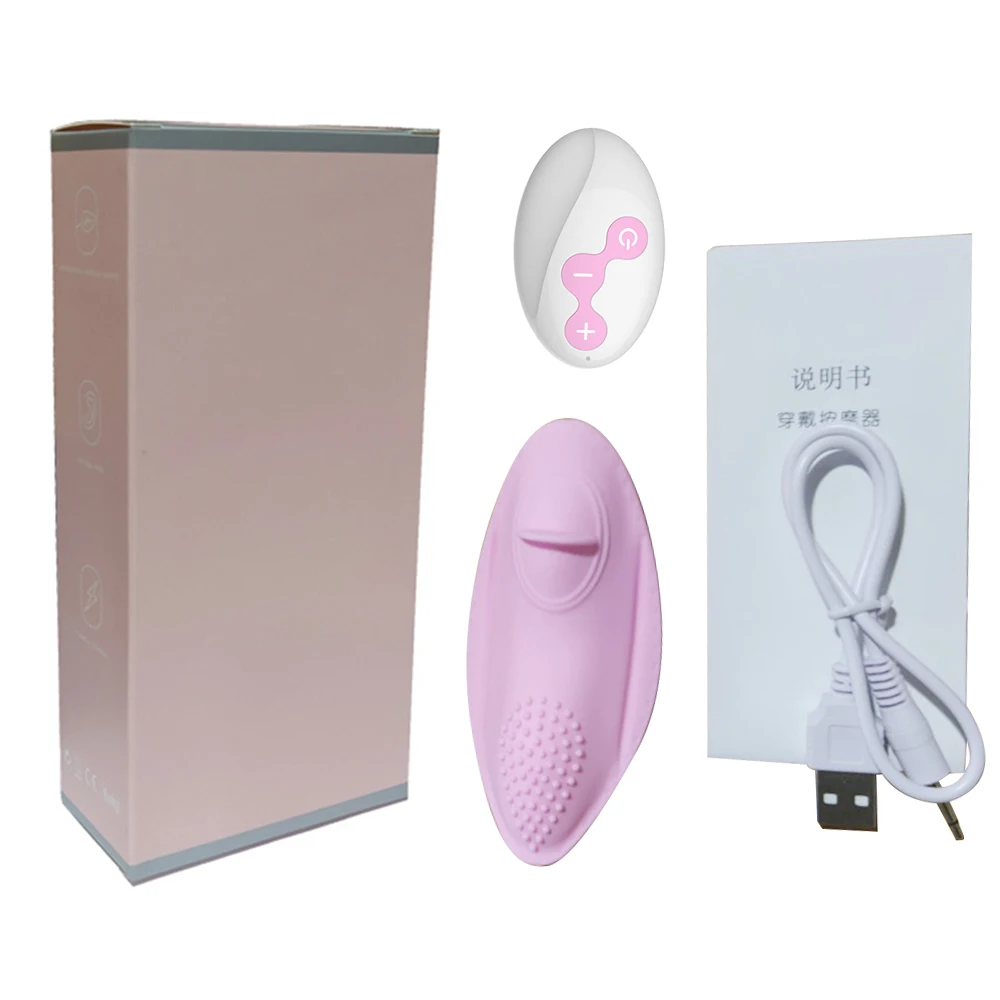 Беспроводной дистанционный Вибратор в трусики 10 скоростей невидимая