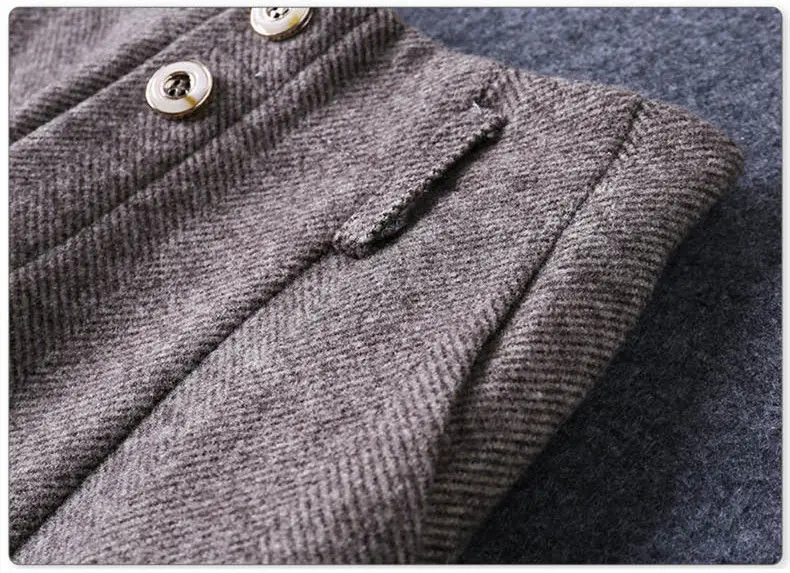 

Woolen Harem Pants Women's Autumn Winter Herringbone Woolen High Waist Casual Trousers Elastic Waist Ankle-Length Harem Pants