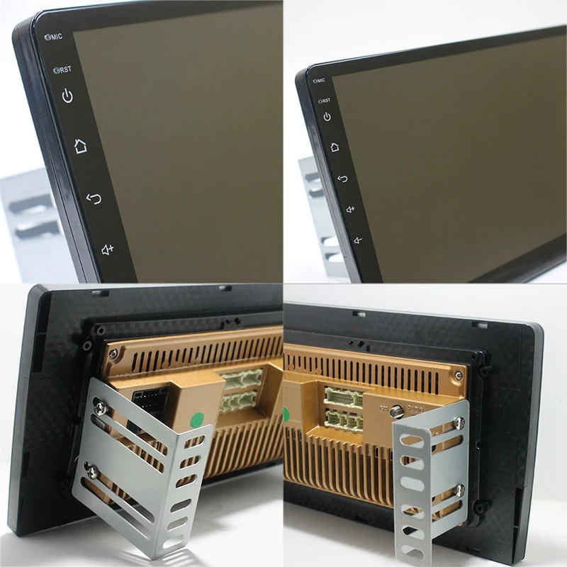 9-Inch Android 8.1 Universal Car Radio 2Din Dvd Player Gps Navigation Wifi Bluetooth Mp5 Rear with Back Shot | Автомобили и