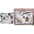 Зима Романтический металлический Трафаретный вырубной штамп резки пресс-формы для скрапбукинга и открыток сделай сам делающая бумажные изделия нож пресс-форм новые 2020 извлекать данные высечных штампов