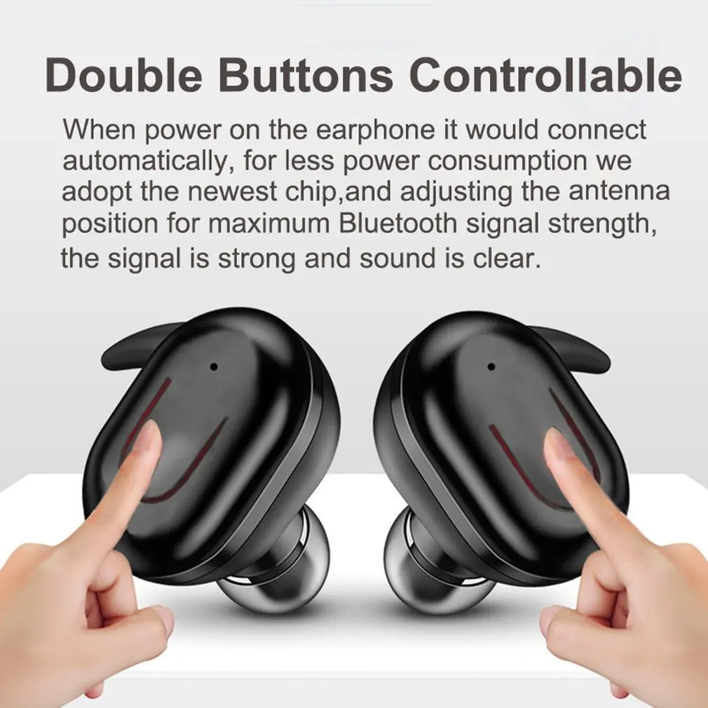B2 беспроводные наушники Bluetooth 5 0 бинауральные бизнес звонки стерео мини