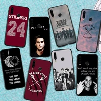 dylan obrien teen wolf cool phone case for huawei honor view 7a5 45inch 7c5 7inch 8x 8a 8c 9 9x 10 20 10i 20i lite pro