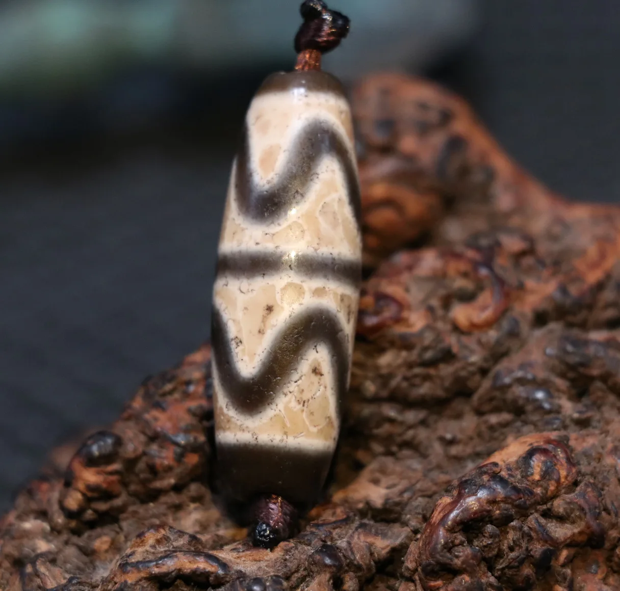 LKbrother Talisman Treasure Ultra Energy Тибетский Старый Агат Тигровый зуб бусины дзи подходит для