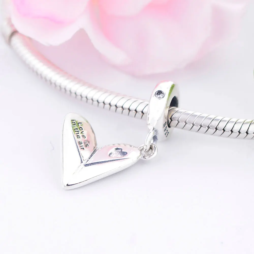 Шарм для браслета из серебра 100% пробы 925 кулон самолет | Украшения и аксессуары