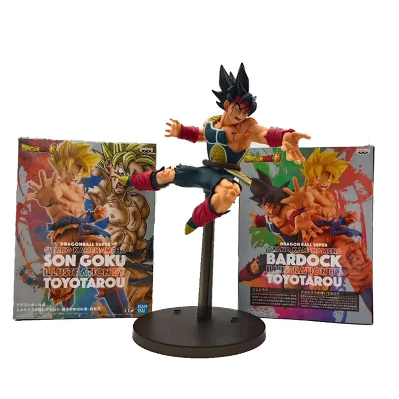 

Bandai Series Dragon Ball Burdock Son Goku Cartoon Figure Anime Decor Classic Collectible Hot Toys Christmas Present Gift