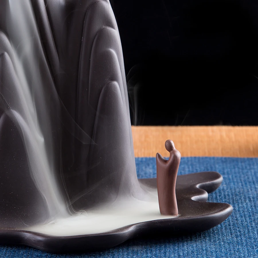 Подставка для курильницы Backflow креативный домашний декор с изображением гор