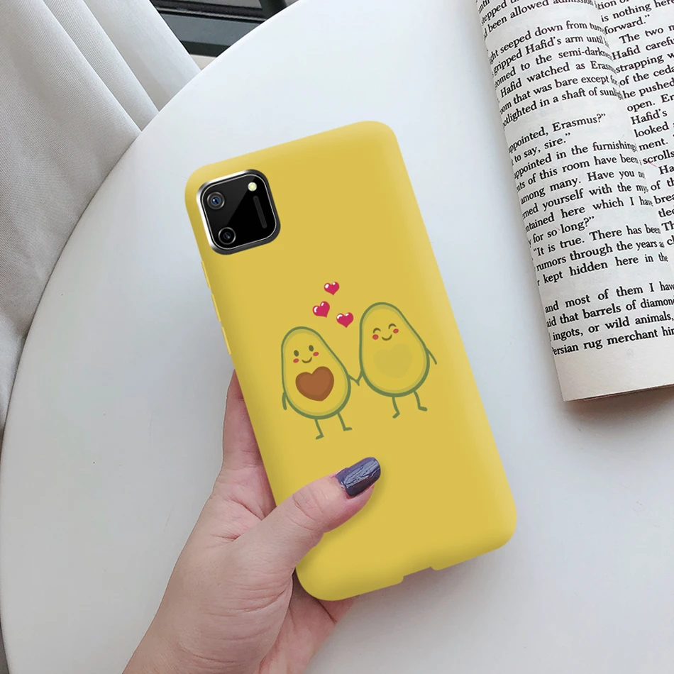 realme c20 c25 c21y c25y cute cat cactus avocado cover soft silicon love heart case for oppo realme c11 c15 c21 c12 phone cases free global shipping