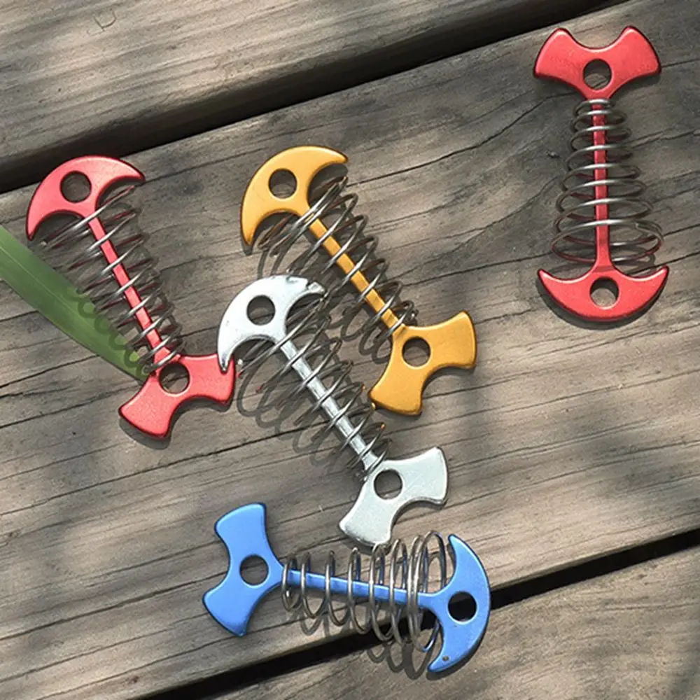 1 шт. регулируемые напольные Пружинные гвозди в виде рыбьей кости фотоколышки