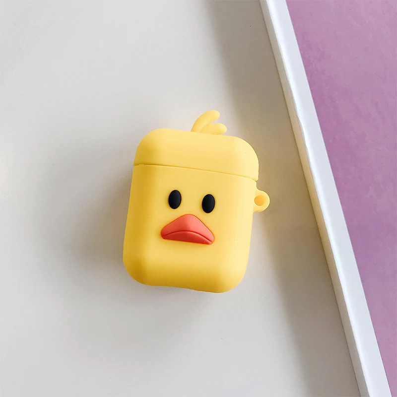 style 11 Силиконовый чехол для наушников для Apple Airpods 1 2, милый 3D мультяшный чехол для зарядки, чехол для наушников s для Airpods 2, полный защитный чехол - Цвет: style 11