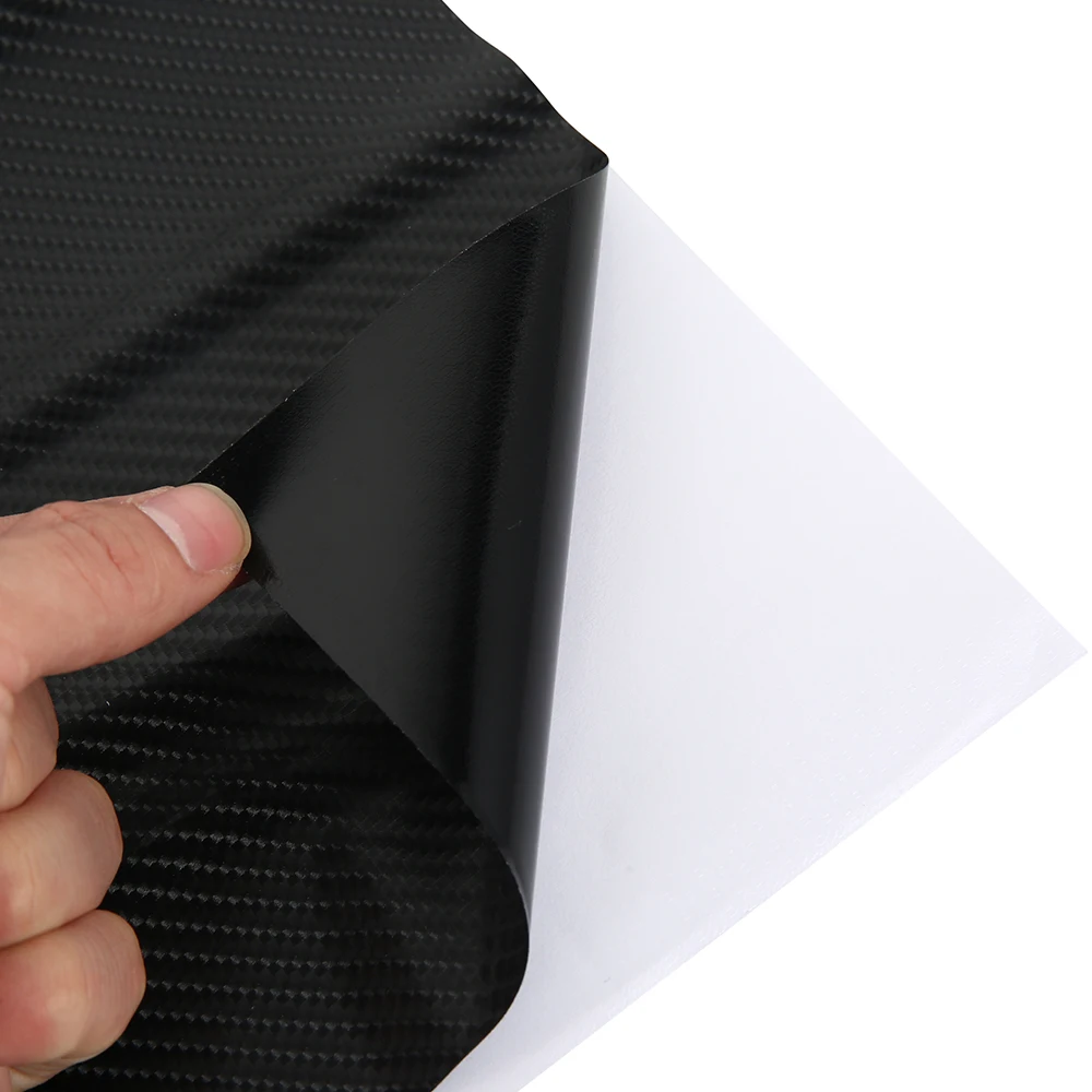 152*30 см 4D углеродная волоконная пленка автомобильные наклейки водонепроницаемые