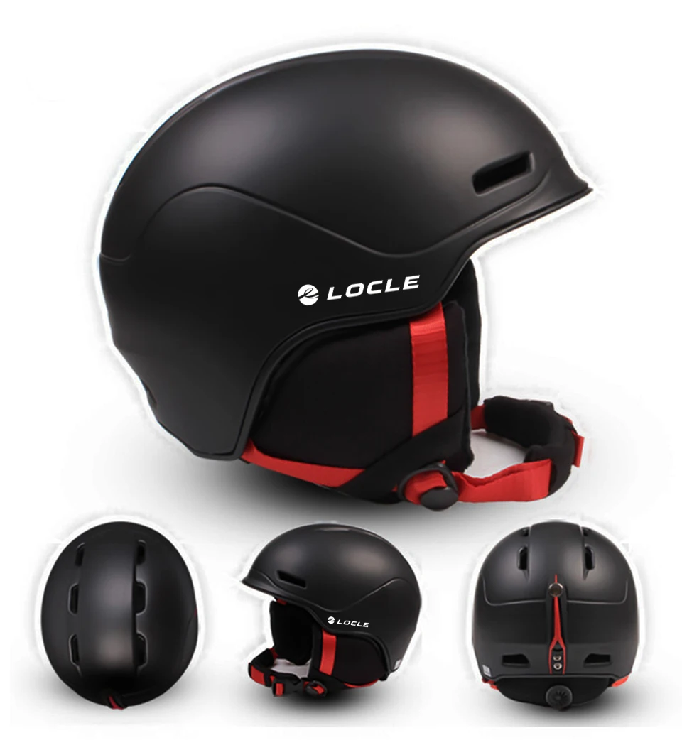 Профессиональный лыжный шлем LOCLE PC+ EPS CE сертификация безопасности лыжный шлем снег, катание на коньках шлем для сноубордистов скейтбордистов