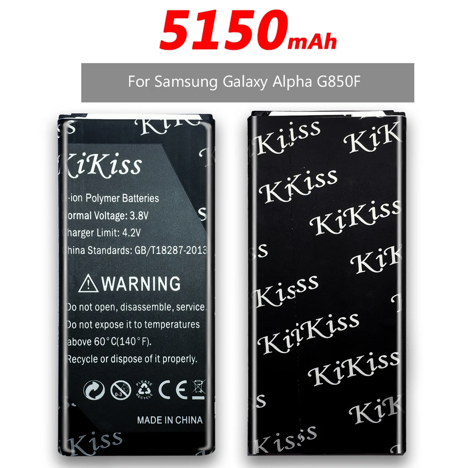 KiKiss Батарея для samsung GALAXY A5 SM A510 A500 A510M A510F/Ace s5660 S5830 s5670 s6102 5830i/Альфа G850F G850