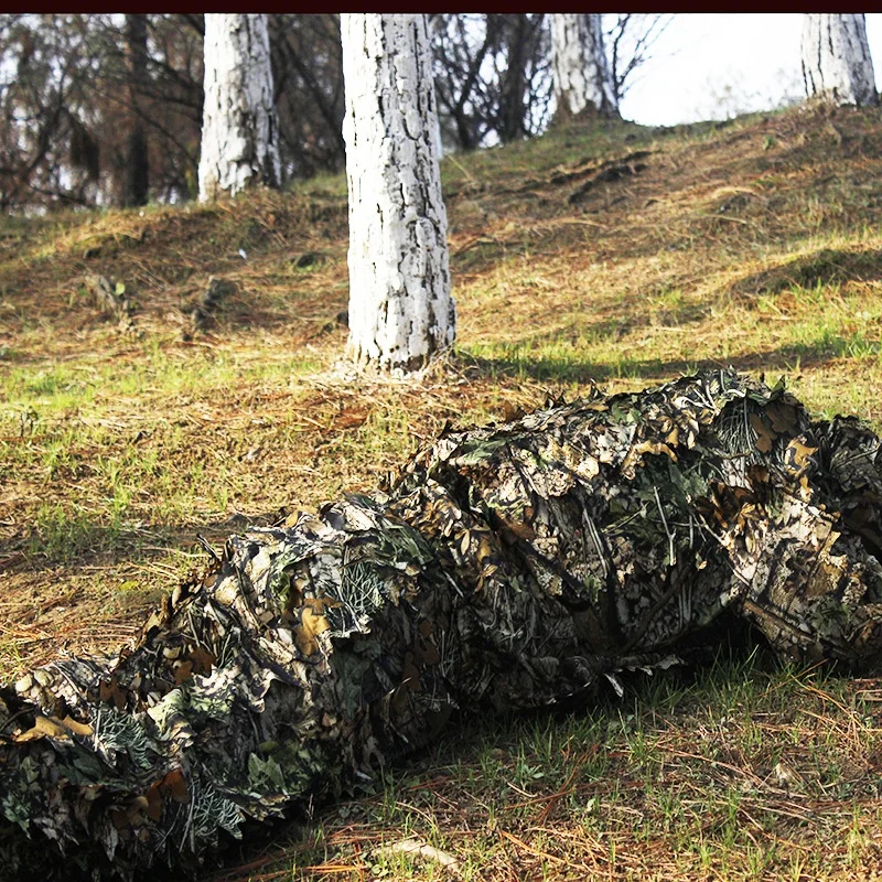 Охота Ghillie костюм 3D бионический камуфляж лист джунгли лес наблюдение за птицами