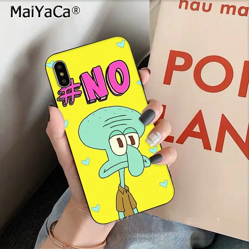 MaiYaCa милый мультфильм кальмарные щупальца ТПУ силиконовый чехол для телефона Apple iphone 11 pro 8 7 66S Plus X XS MAX 5s SE XR