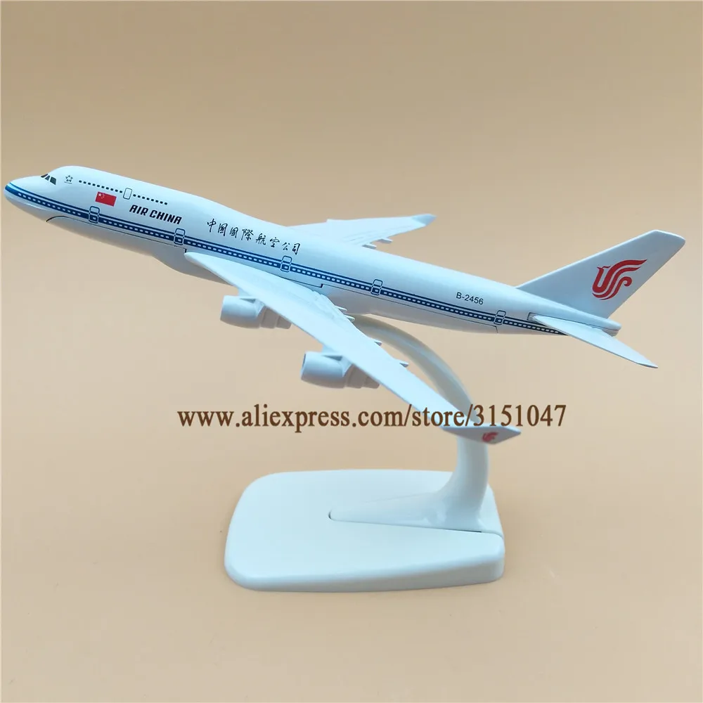 

16cm Metal Alloy Air China Airline Boeing 747 B747-400 Airways Model Plane Model Aircraft Airplane Model w Stand