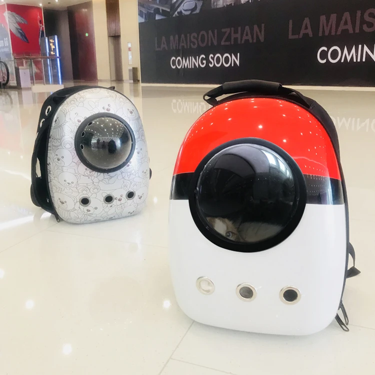 Рюкзак переноска для кошек компактный рюкзак в виде космической капсулы щенков