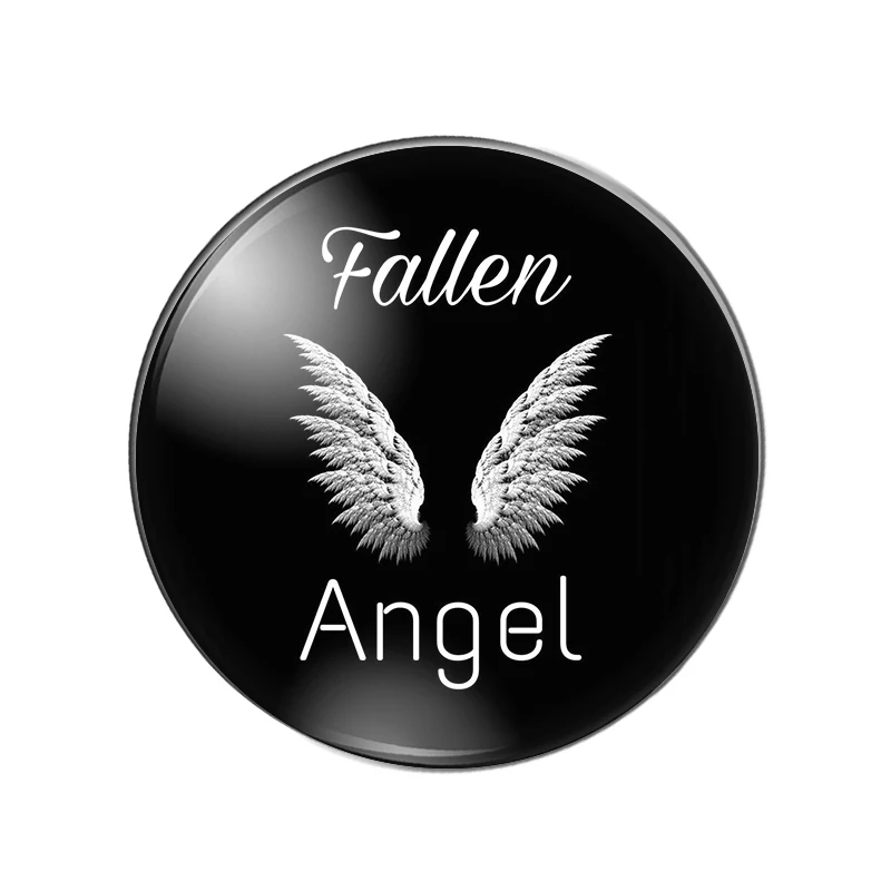 Красивые Крылья ангела светящийся крутой кабошон 12 мм/18 мм/20 мм/25 мм