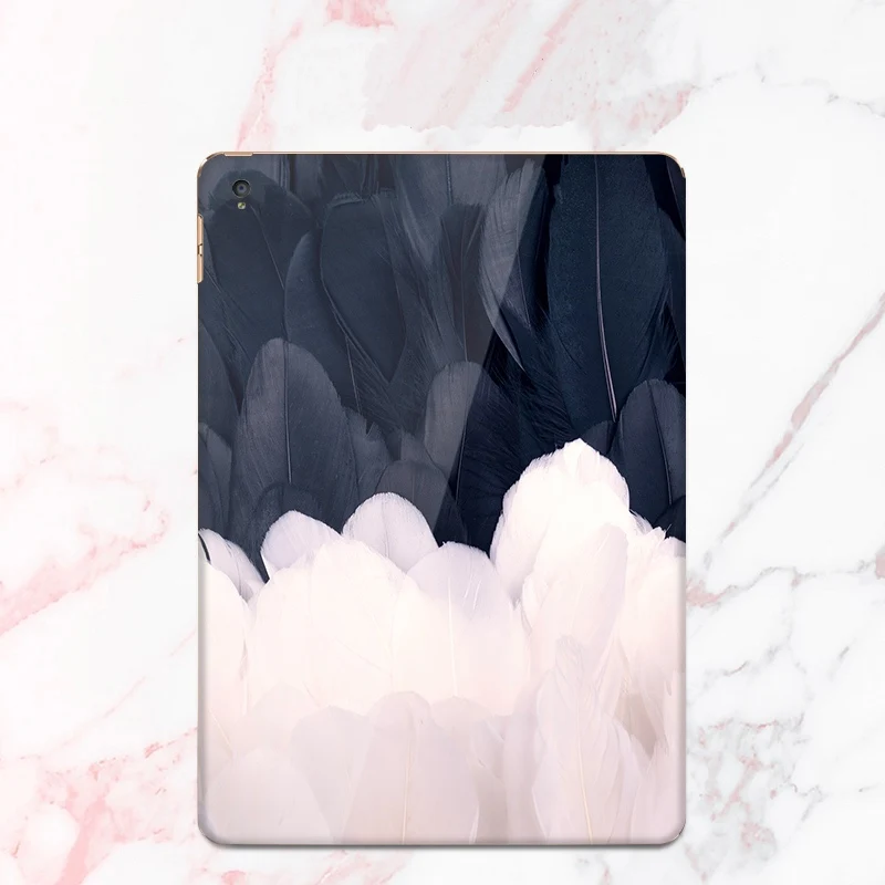 Наклейка на заднюю панель планшета с полным покрытием красочная кожа простой