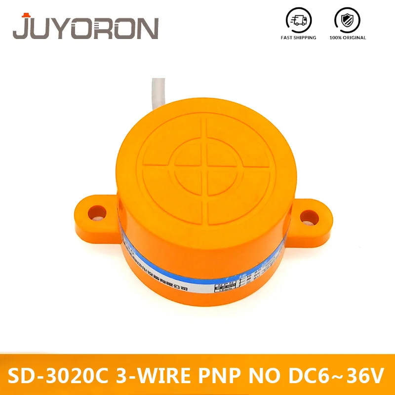 SD-3020C PNP 20 мм 10-36VDC 3 провода DC индуктивный датчик приближения нормально открытый