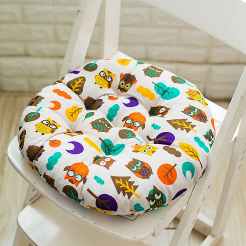 40 см круглые диванные стулья в стиле бохо напольная Подушка листья