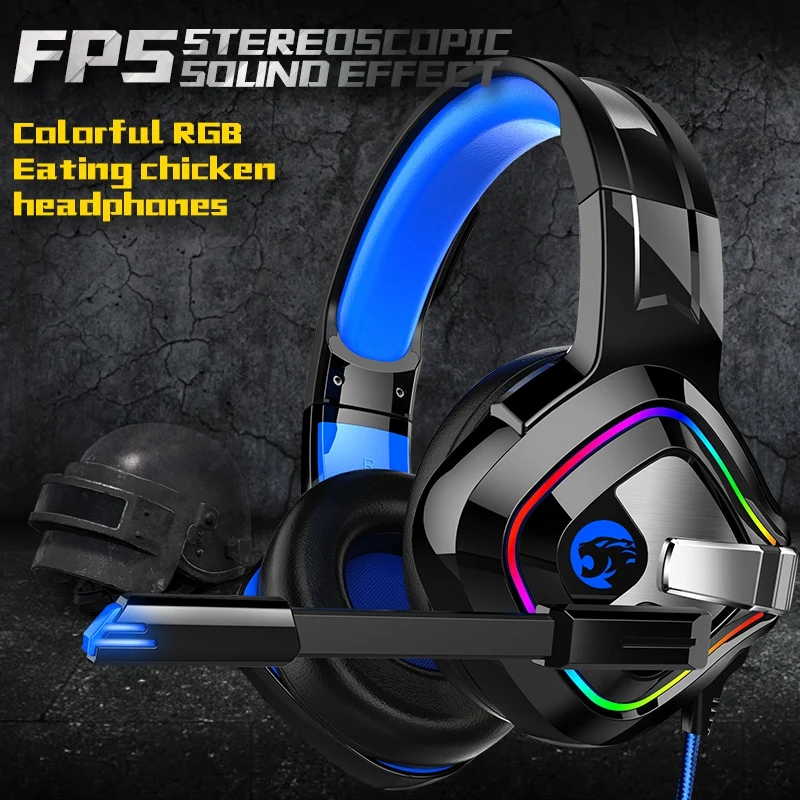 

Игровые наушники, 4D стерео RGB шатер, наушники, геймерская гарнитура с микрофоном для PS4, ноутбука, планшета, геймера