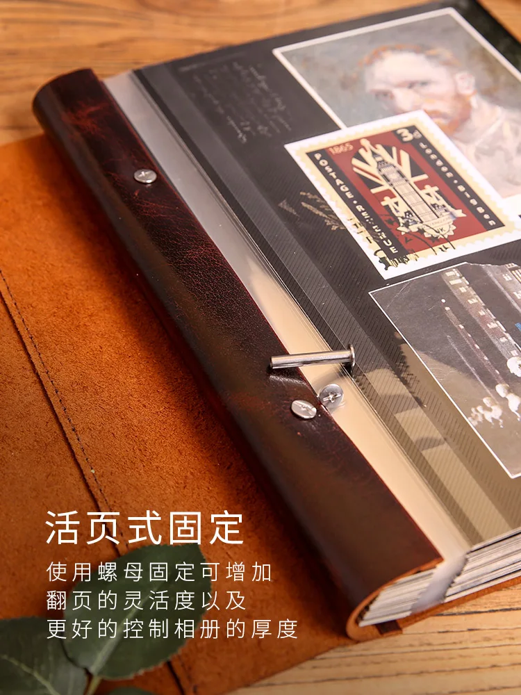 値段 レトロページフォトアルバムスクラップブッキングベビーメモリ家族写真アルバムカップル自己粘着fotosさん収納用品DI50XC