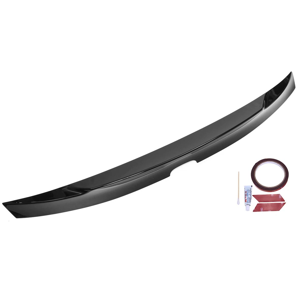 

New Blue-White-Black MCX Duckbill Car Rear Trunk Boot Lip Spoiler Wing