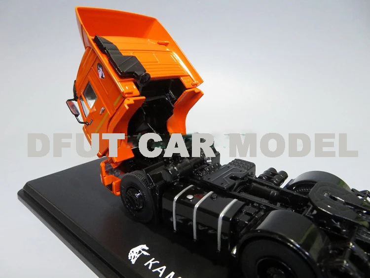1:43 Игрушечный Грузовик из сплава, KAMA3-6460 модель автомобиля, Детские игрушечные машинки, авторизованный игрушечный автомобиль для детей