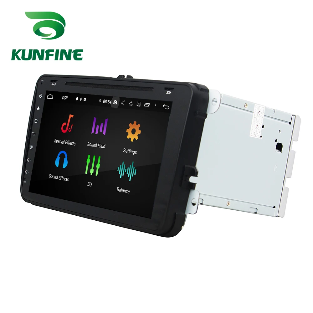 Android 9 0 Восьмиядерный 4 Гб ОЗУ 64 ПЗУ автомобильный DVD GPS мультимедийный плеер