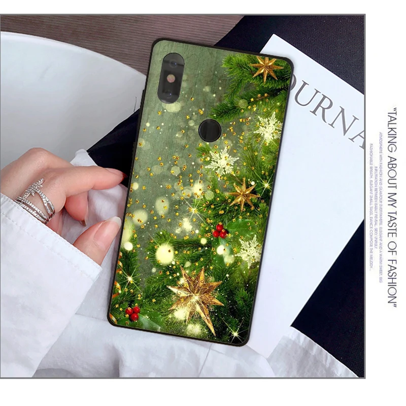 A3 Праздник Рождество дерево год чехол для телефона для Xiaomi redmi Note 7 mi 9 mi x2 mi x2S Note3 8 8SE redmi 5 5Plus Note4 4X - Цвет: A3