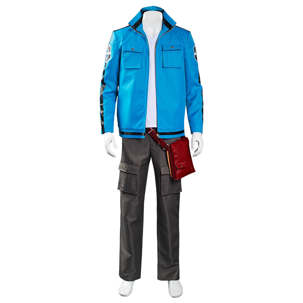 Костюм для косплея Цзинь Юичи из Аниме мир триггера костюм топ брюки наряды