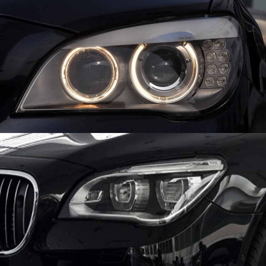 Для BMW серий 7 фар линзы в виде ракушки 730 735 740 745 750 760 крышка объектива для уличного