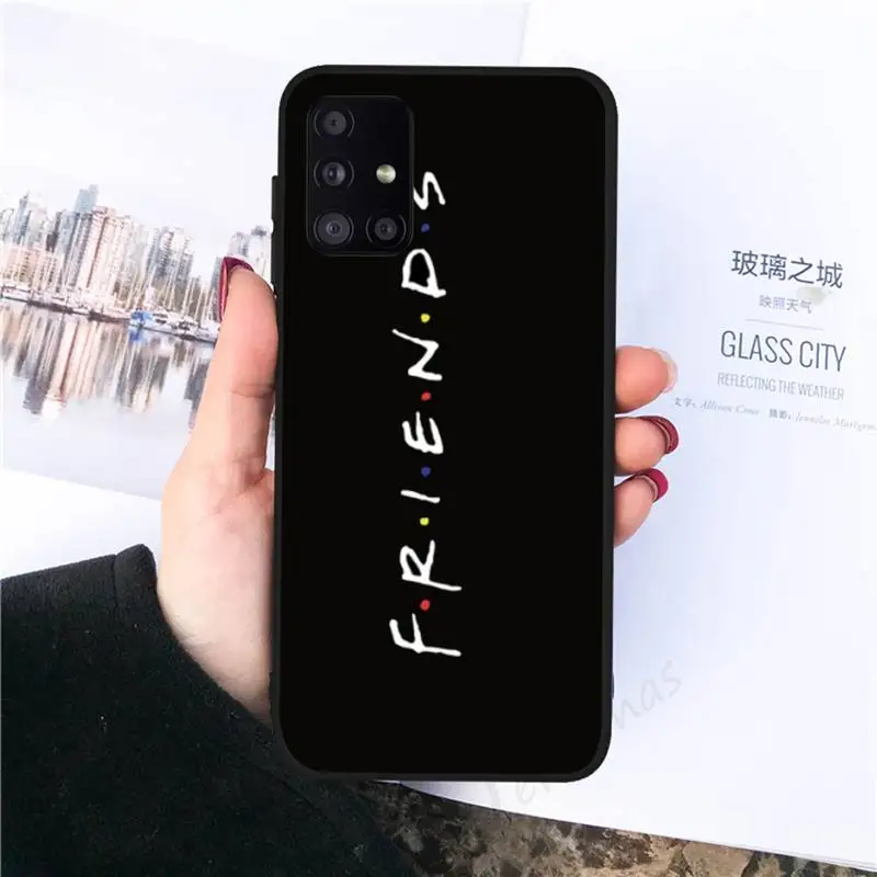 

Cartoon funny Art Friends TV Show Phone Case For Samsung galaxy S 7 8 9 10 20 edge A 6 10 20 30 50 51 70 note 10 plus