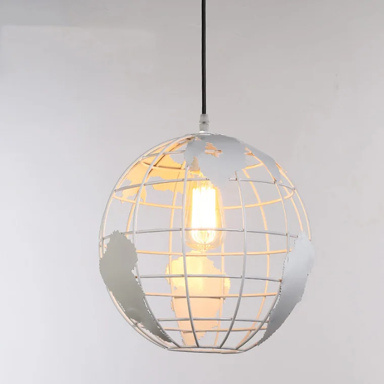 

2018 New Nordic minimalist globe chandelier modern creative restaurant bar table iron chandelier cafe tea shop lights