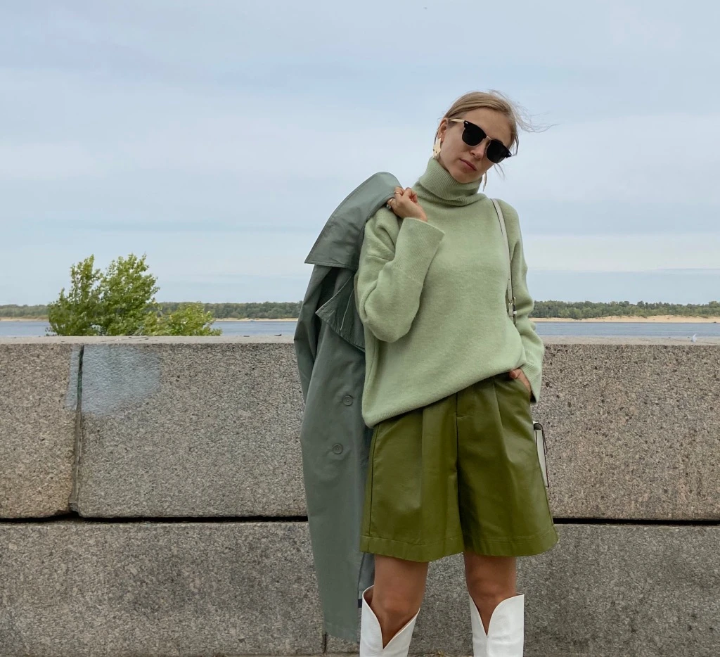 H.SA Women's Turtleneck Sweaters 2021 Thick Warm Pullover Cashmere Jumper Soft Oversized Knitwear Sweater Korean Women Jumpers | Женская