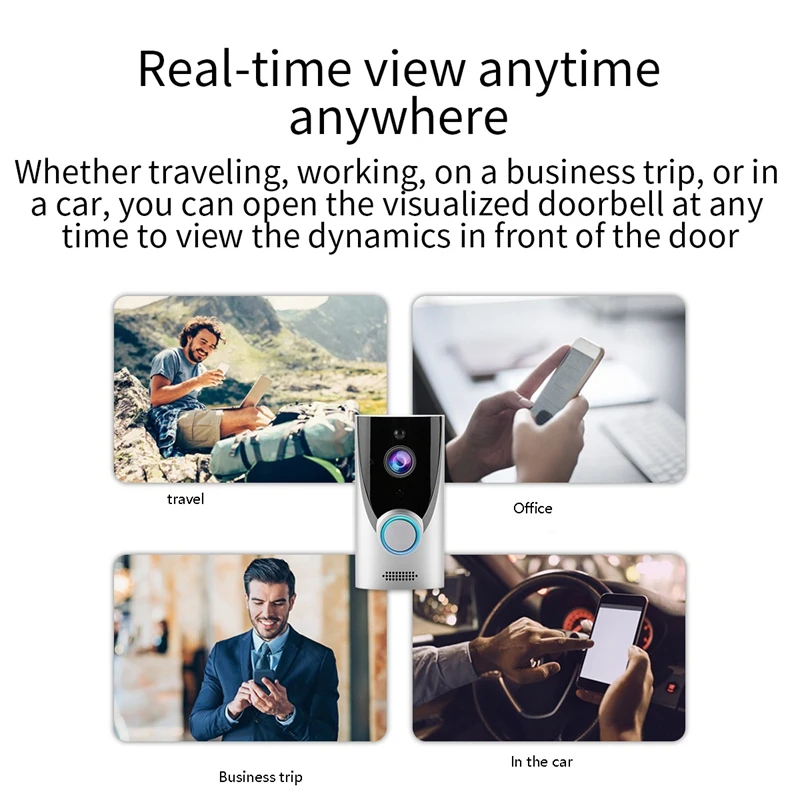 

M16 Pro HD Wireless Wifi Smart Video Intercom Doorbell Camera Intercom IP Door Bell Monitor Home Security Video