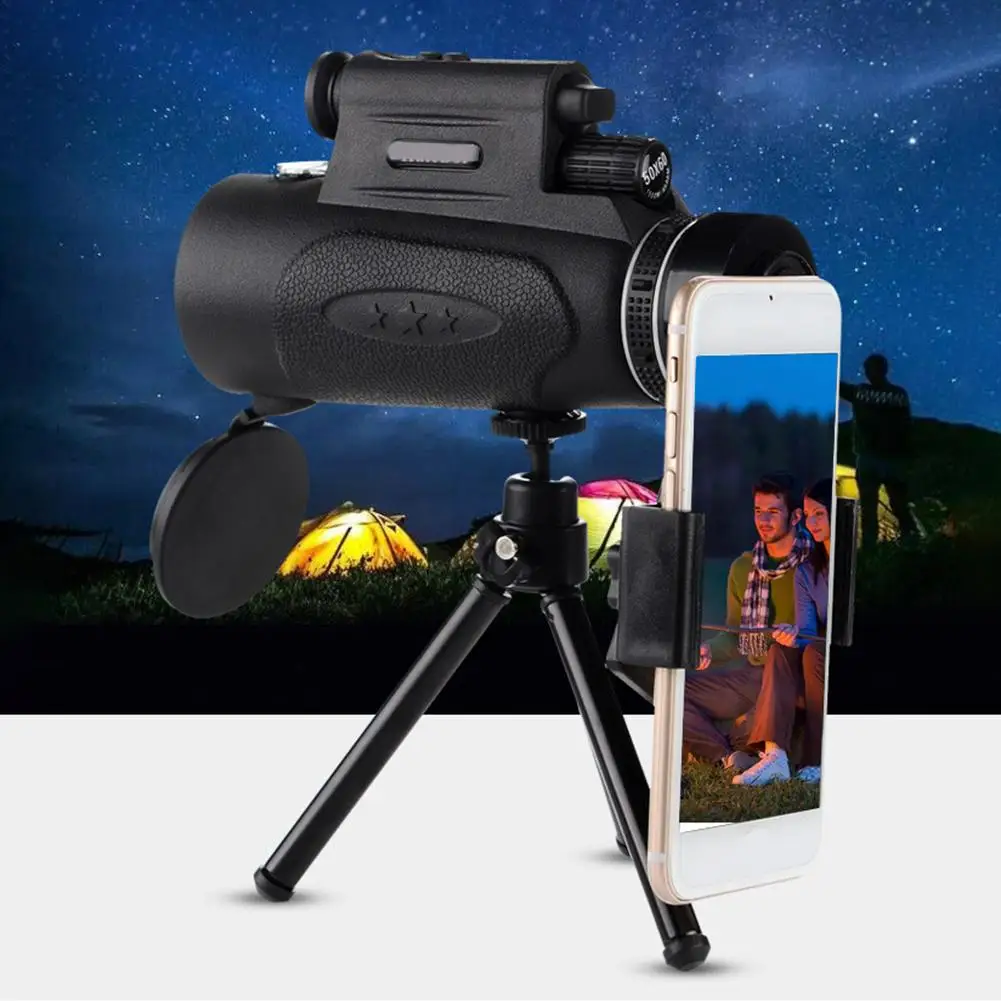 

HD BAK4 Monocular 100x90 Monocular With Telescopic For Space Tripod Night Vision Monoculars Telescope Sports Camping Accessories