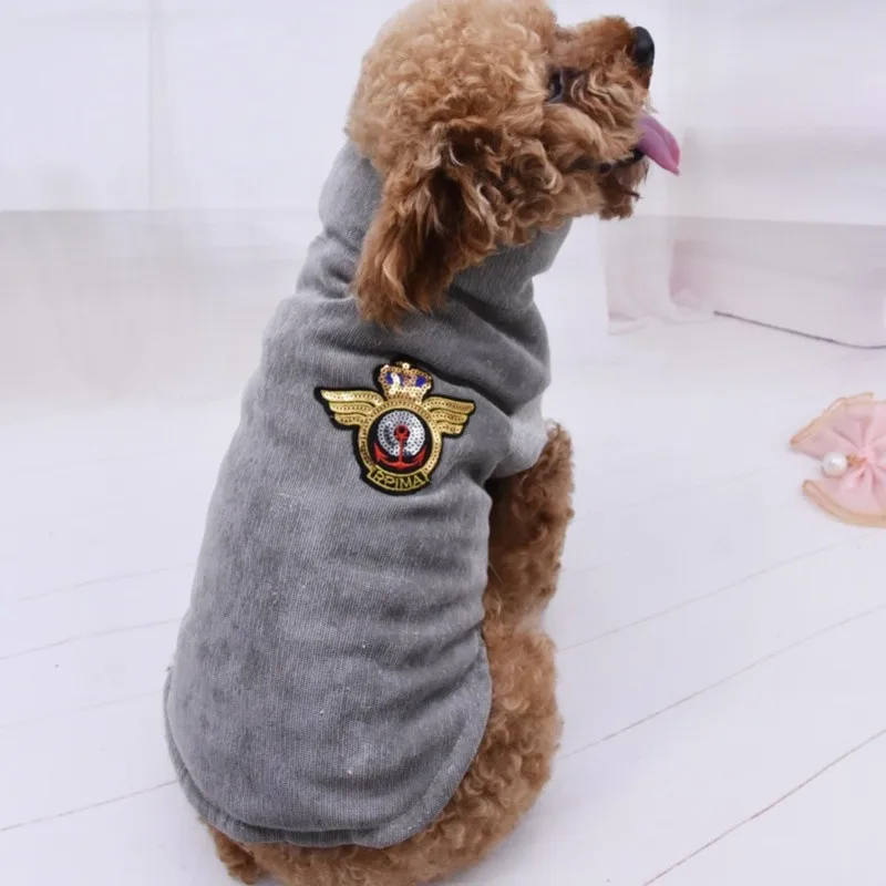 

dog clothes Dog coat Dog cotton vest Winter clothes for dogs Clothes for small dog Keep warm and velvet Yorkshire terrier S-XXL