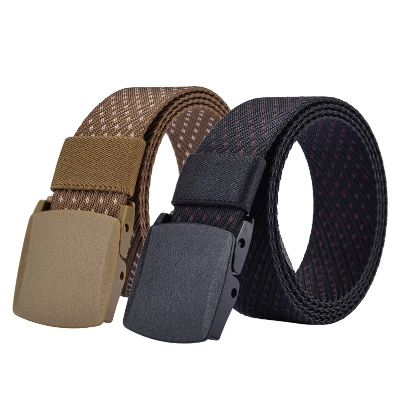 Мужские повседневные холщовые ремни из чистого нейлона деловые модные для
