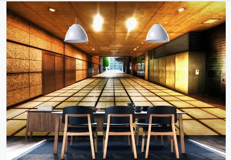 Печать фото на заказ настенные фрески обои 3D расширить пространство современный