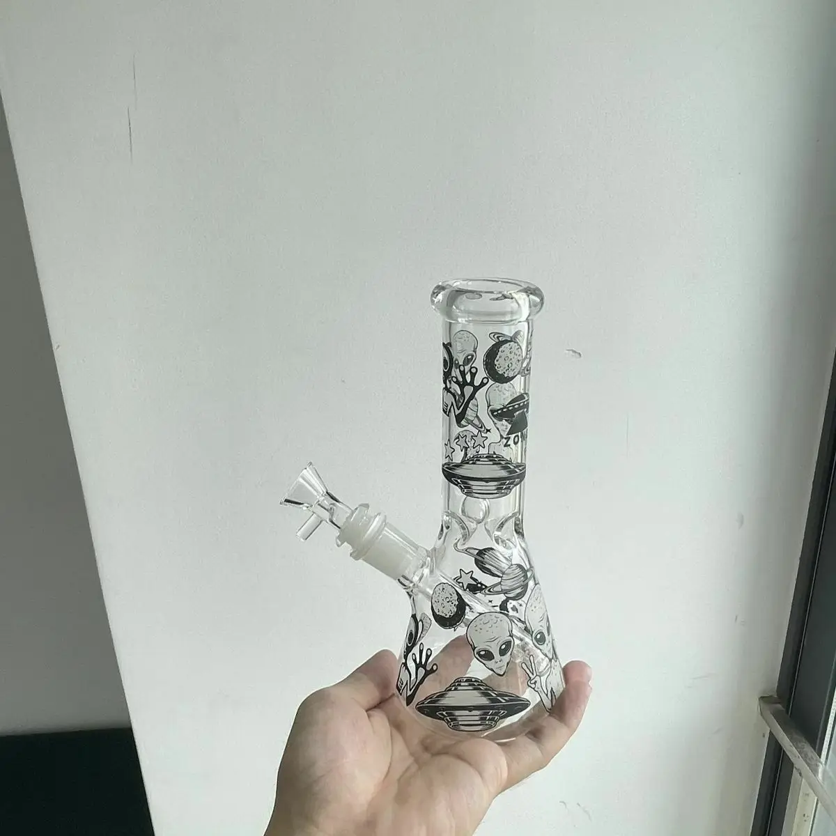 

Cccsvip Creative handmade style luminous glass toy set borosilicate luminous toy