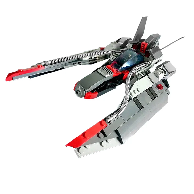 

Конструктор MOC Star Fighter, космический корабль, строительные блоки