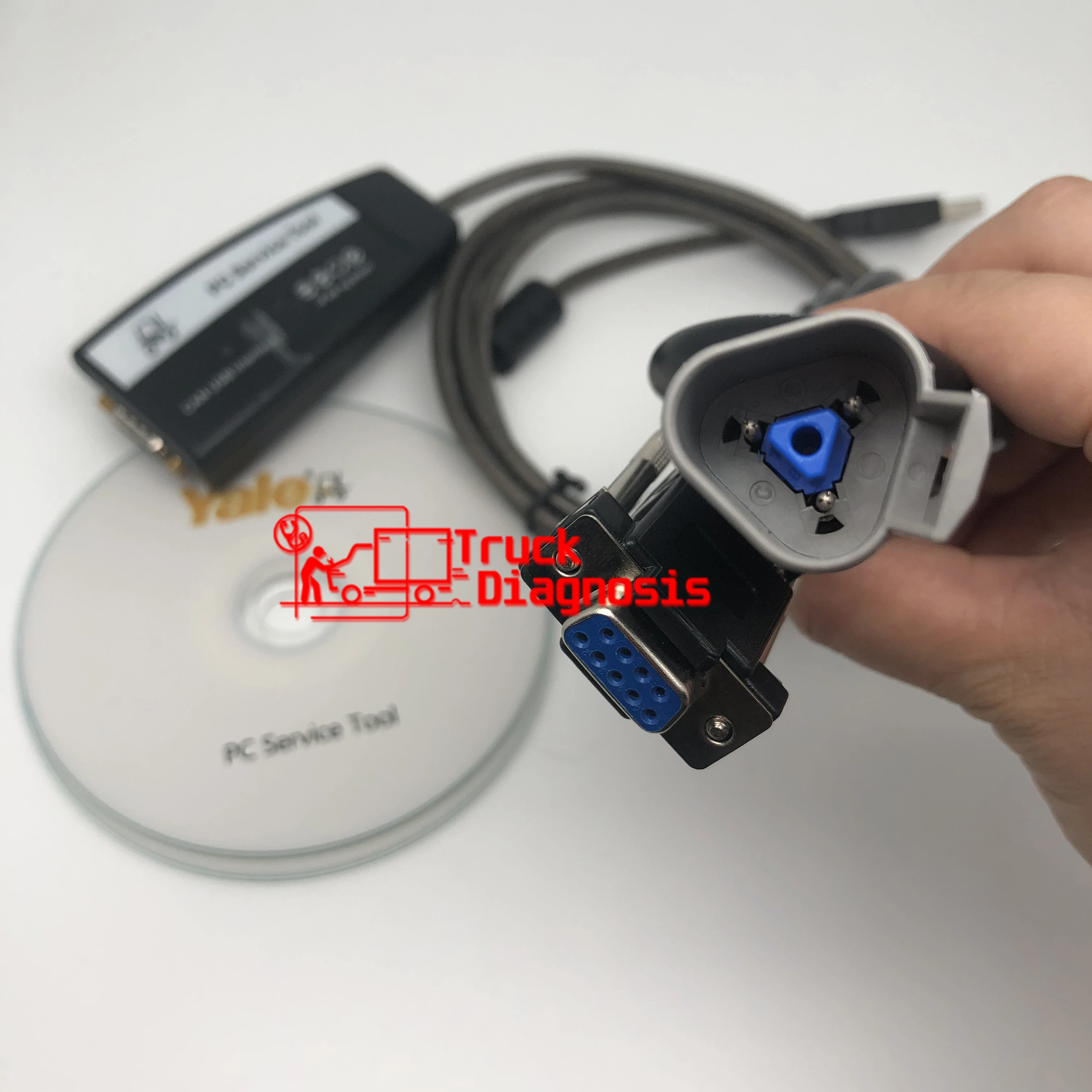 Для Yale/Hyster инструмент для обслуживания ПК K CAN USB интерфейс V4.94 диагностики Yale и